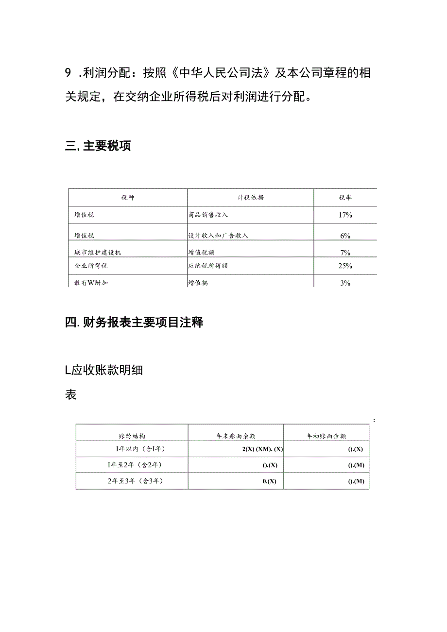 有限公司财务报表附注.docx_第3页