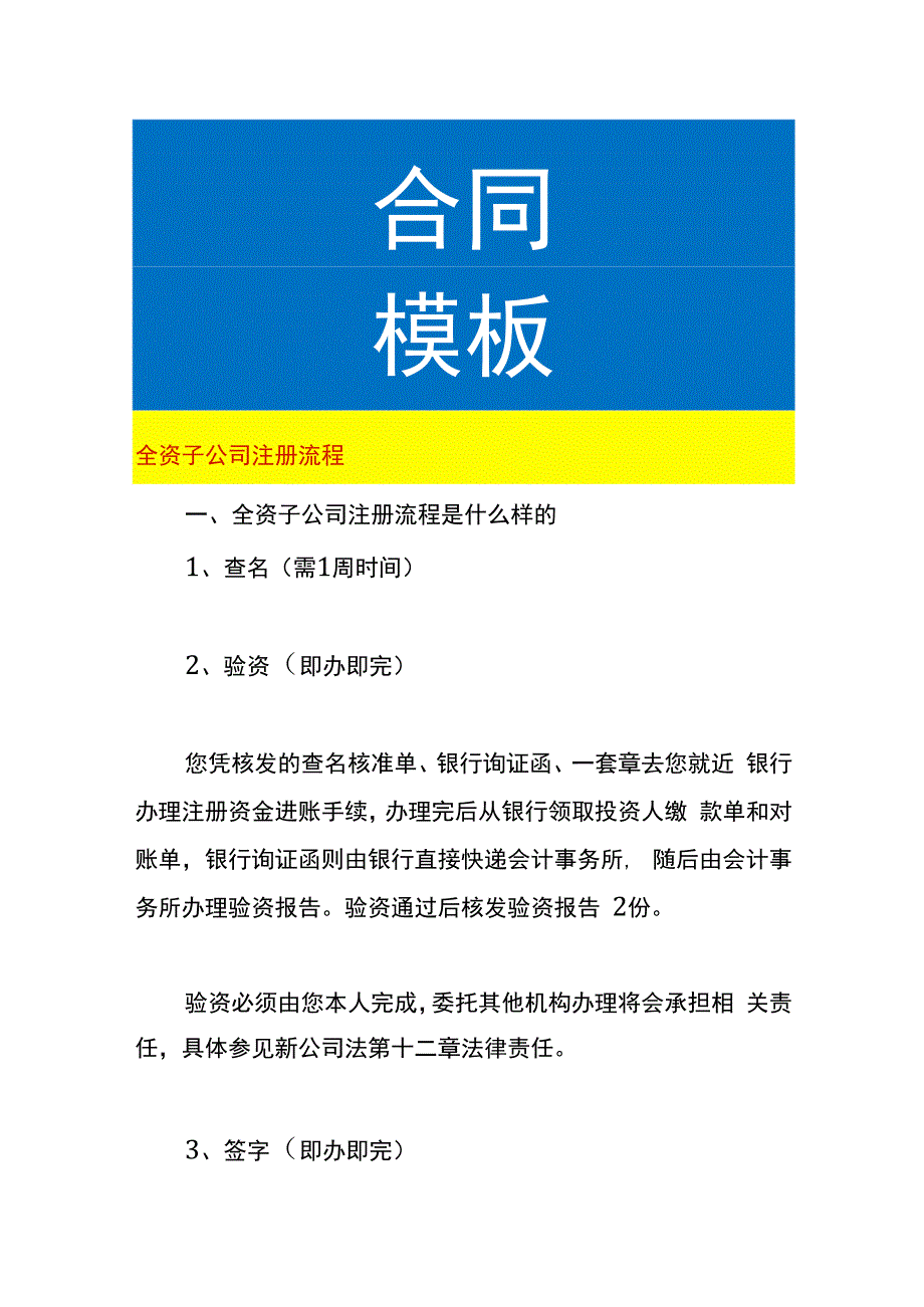 全资子公司注册流程.docx_第1页