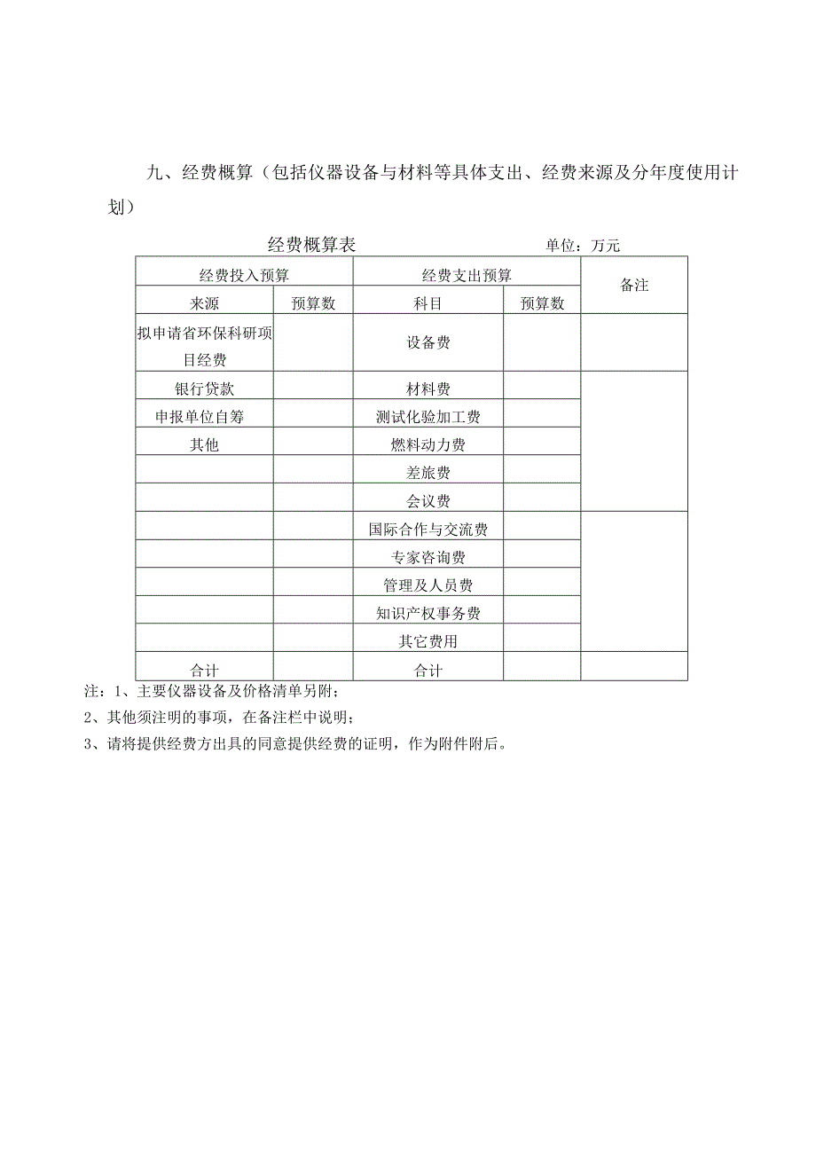 《湖南省环保科研项目申报书、合同书、验收备案表》.docx_第3页