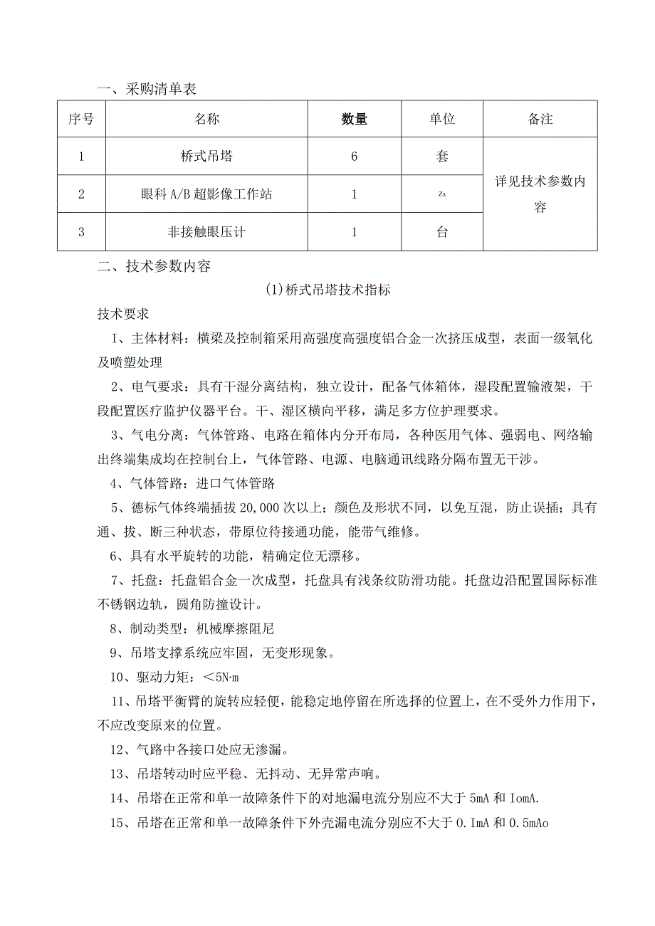 采购清单表备注技术参数内容.docx_第1页