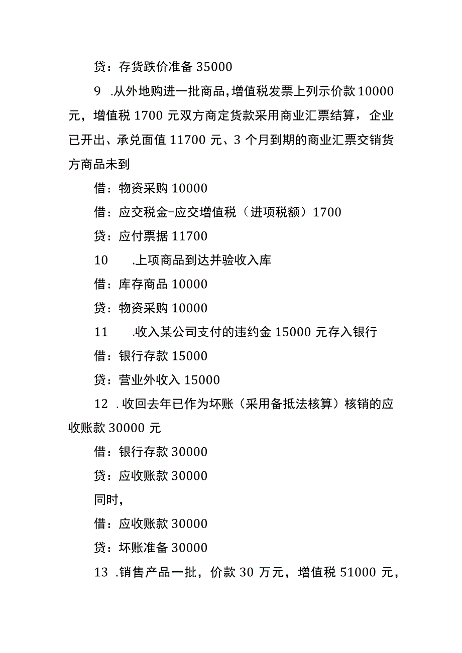 工业企业经济业务会计账务处理分录.docx_第3页