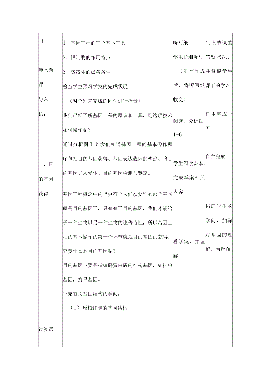 基因工程的基本操作程序教案.docx_第2页