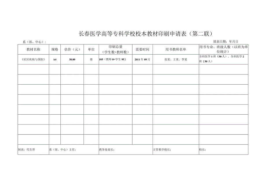 长春医学高等专科学校校本教材印刷申请表第一联.docx_第2页