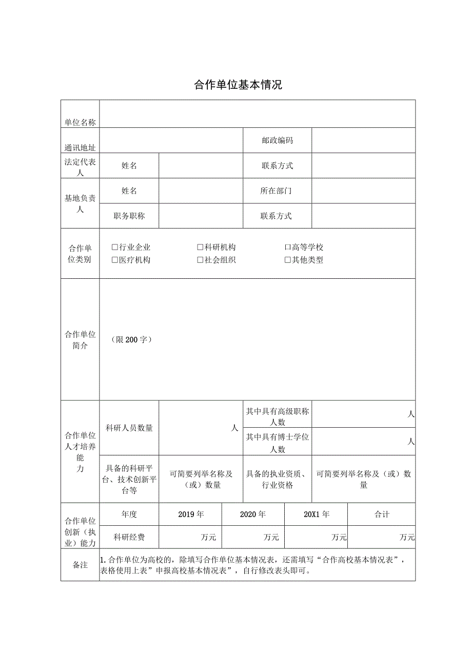 XX科技大学研究生联合培养基地建设项目申报书.docx_第3页