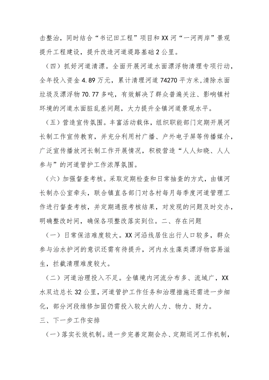 精选本年度关于XX镇总河长述职报告.docx_第2页