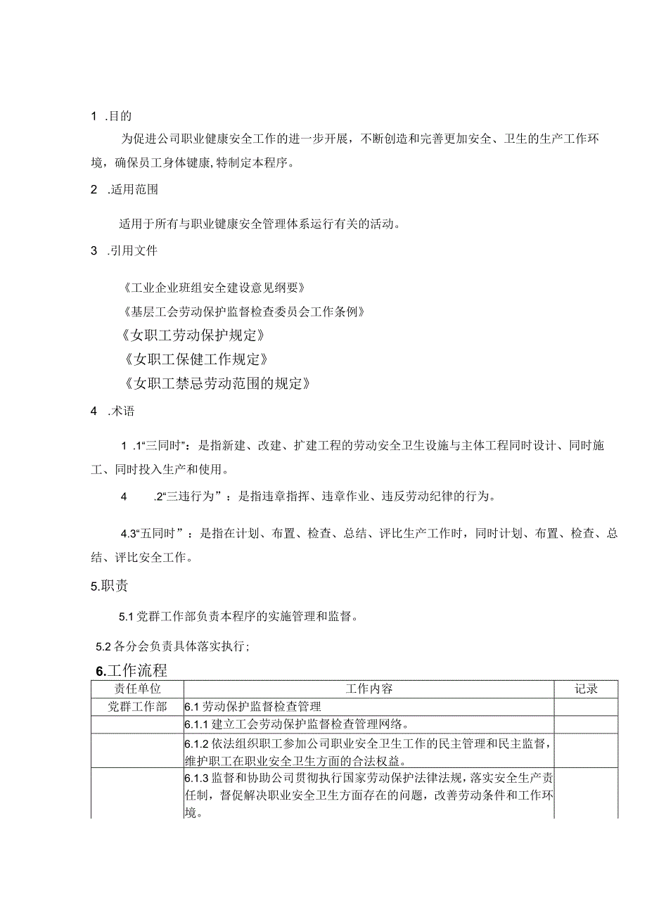 工会职业健康安全监督管理程序.docx_第1页