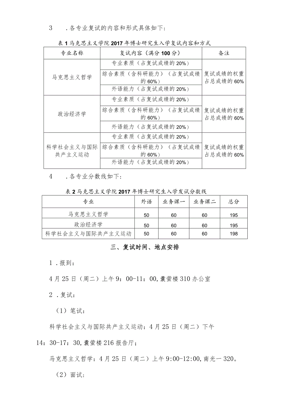 马克思主义学院2017年博士复试录取工作实施细则.docx_第2页