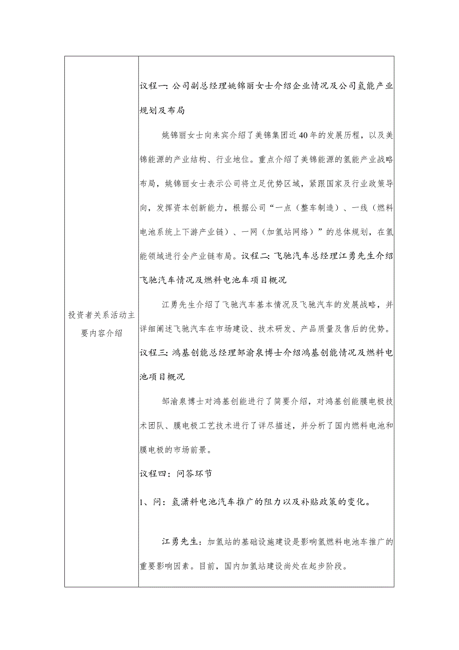 证券代码000723证券简称美锦能源山西美锦能源股份有限公司投资者关系活动记录表.docx_第2页