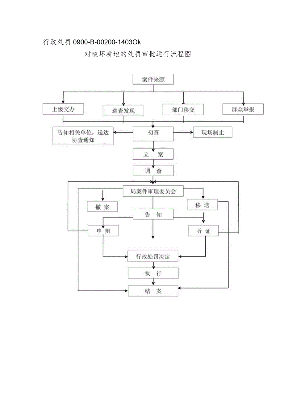 行政处罚0900-B-00-14030k对非法转让土地的处罚审批运行流程图.docx_第2页