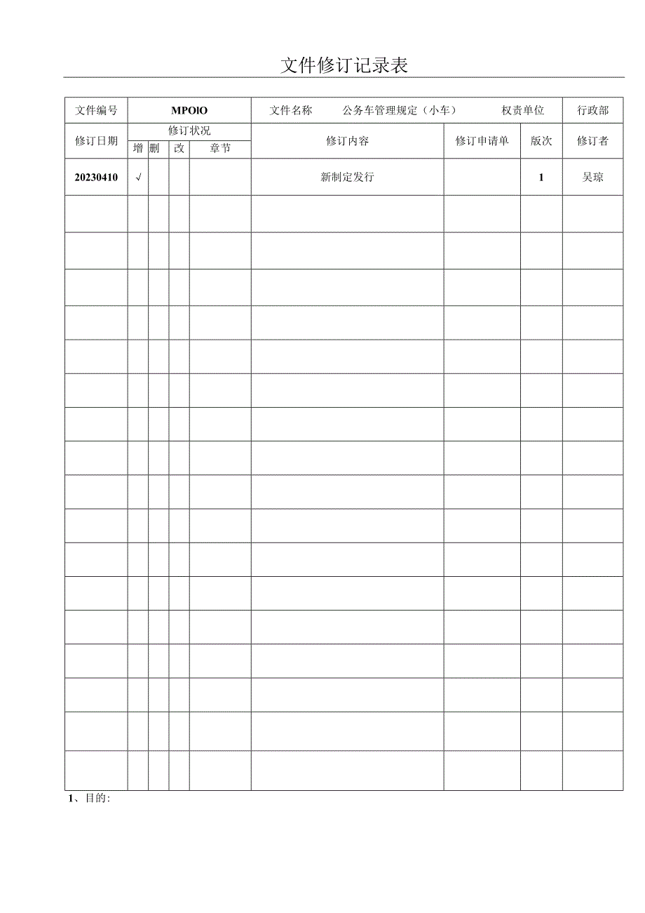 MP公务车管理规定.docx_第1页