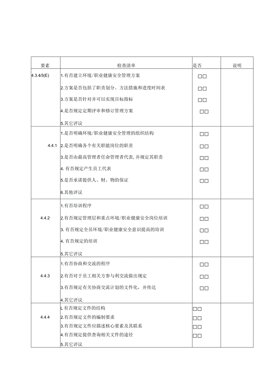 环境职业健康安全管理体系文件评审记录范文.docx_第3页