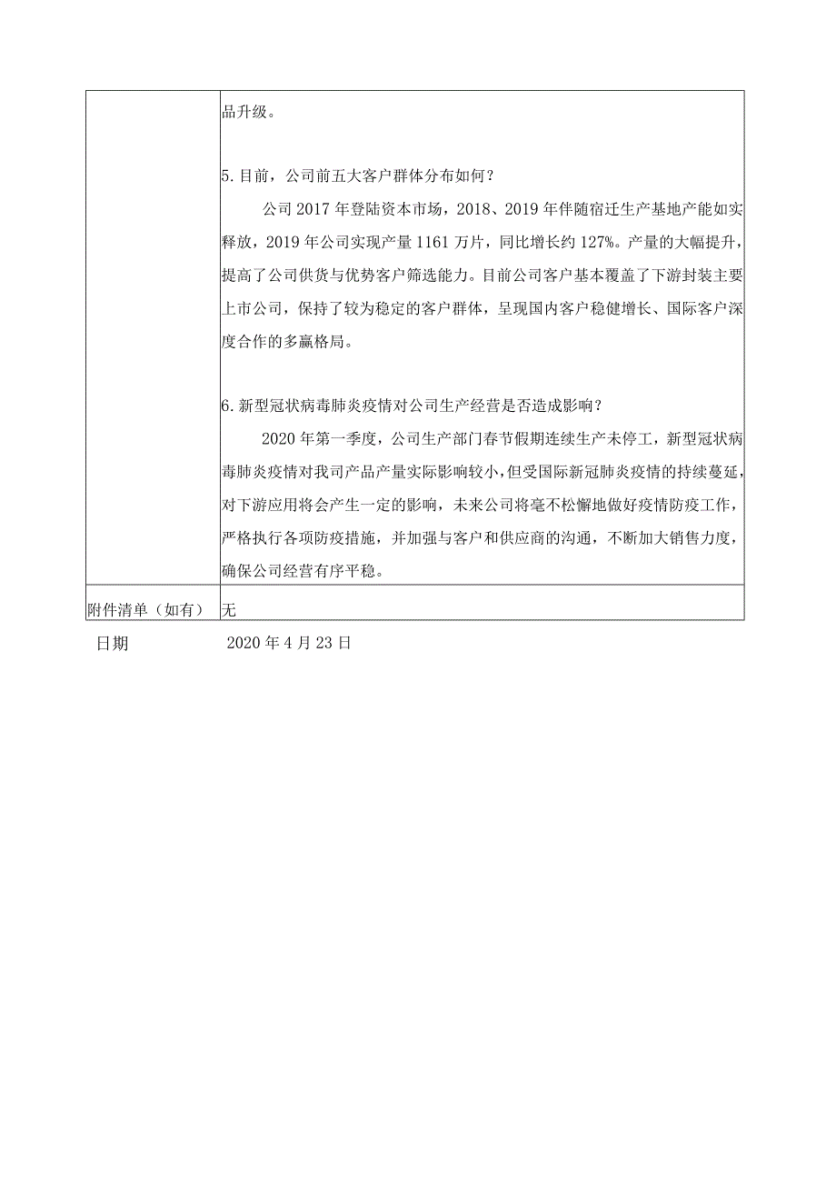 证券代码300708证券简称聚灿光电聚灿光电科技股份有限公司投资者关系活动记录表.docx_第3页