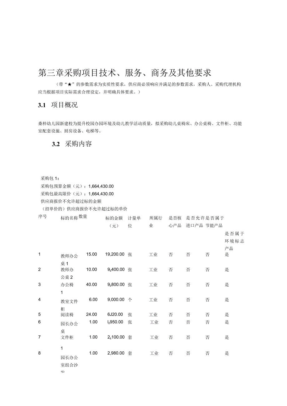 第三章采购项目技术、服务、商务及其他要求.docx_第1页