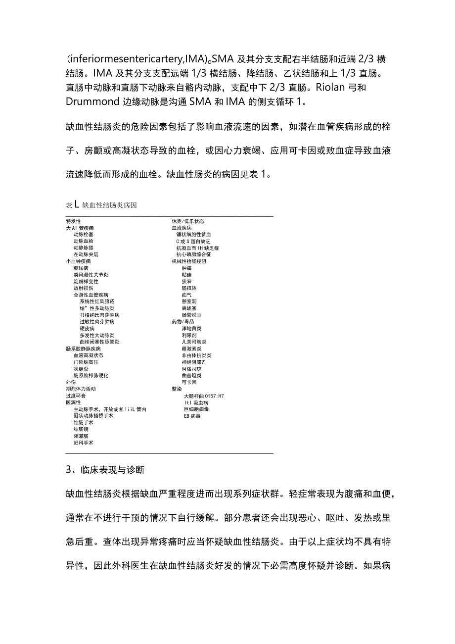 2023缺血性结肠炎的诊断和治疗.docx_第3页