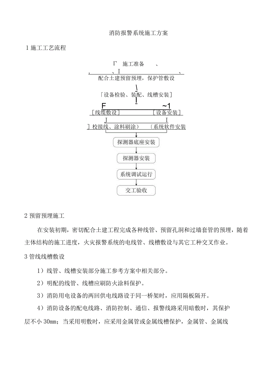 消防报警系统施工方案.docx_第1页