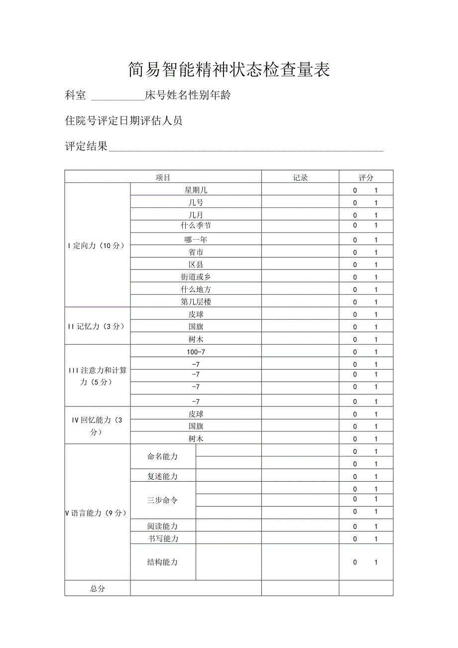 简易智能精神状态检查量表.docx_第1页