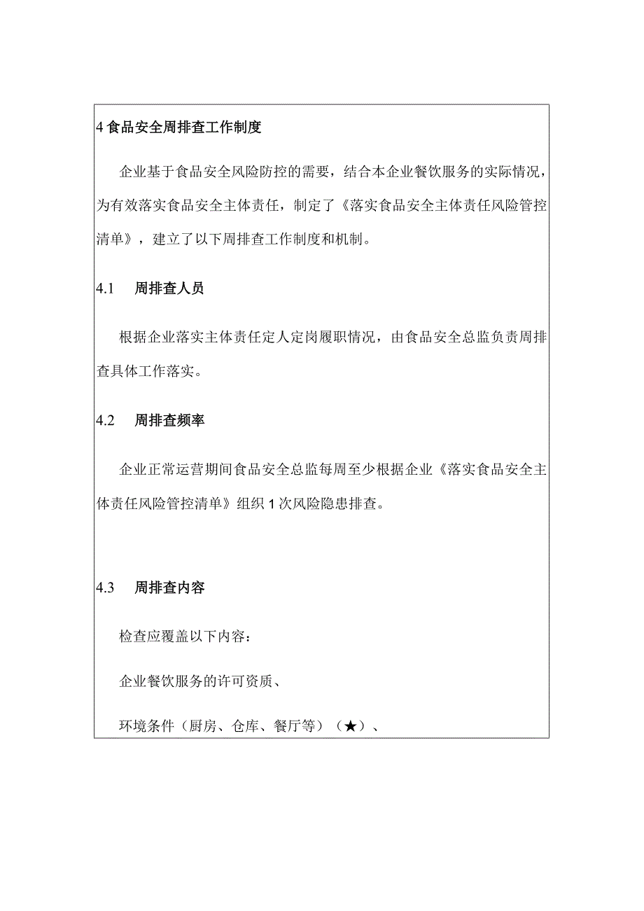 集体用餐配送单位食品安全周排查制度+表格记录.docx_第3页