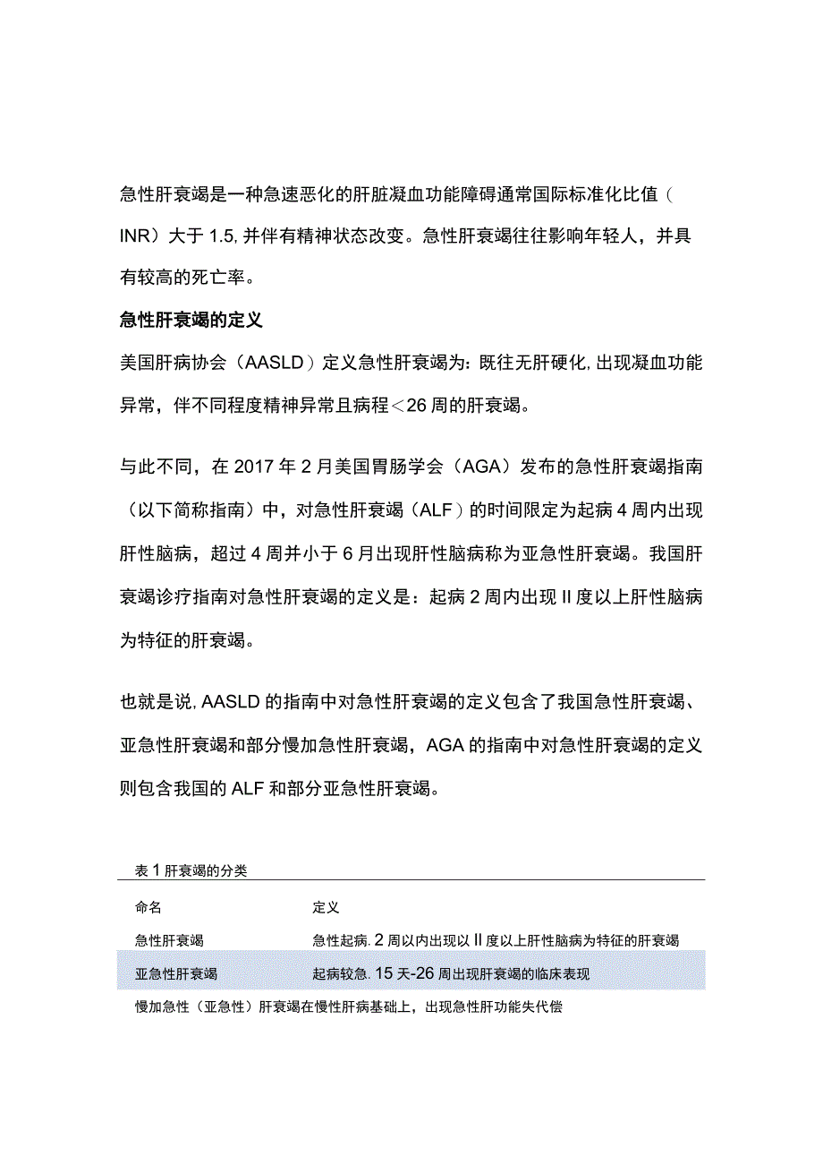 2023急性肝衰竭：从病因到诊治.docx_第1页