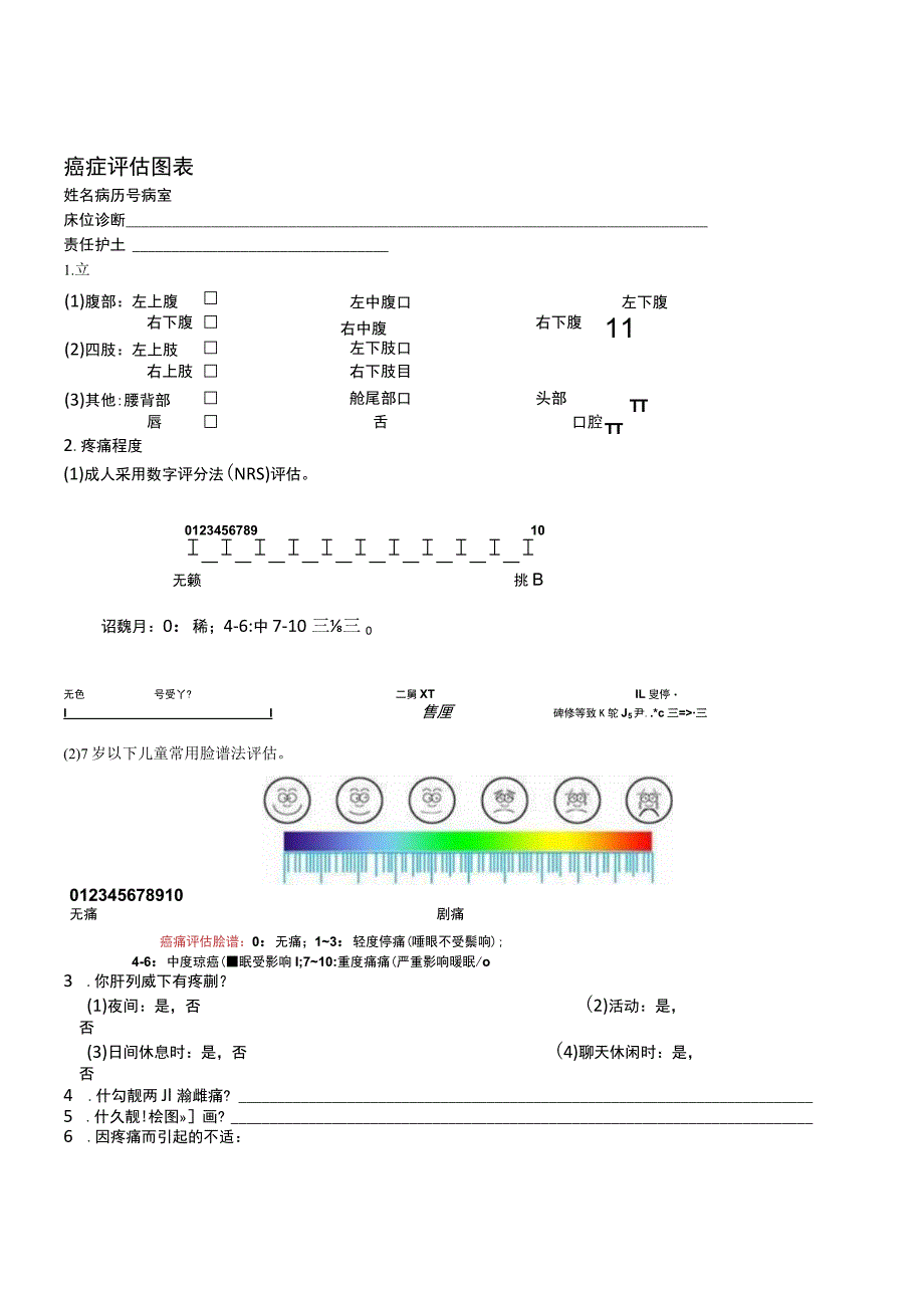 癌症患者疼痛控制护理护理操作规范考核评分标准.docx_第2页