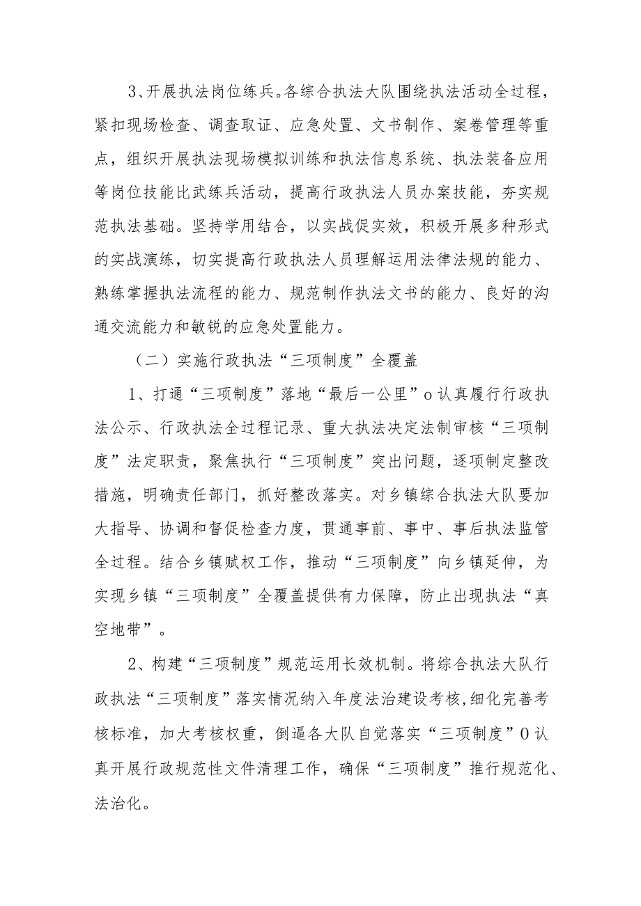 行政执法局综合行政执法能力提升三年行动实施方案.docx_第3页