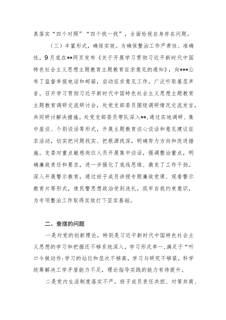 党支部关于2023年主题教育专项整治开展情况报告.docx_第2页