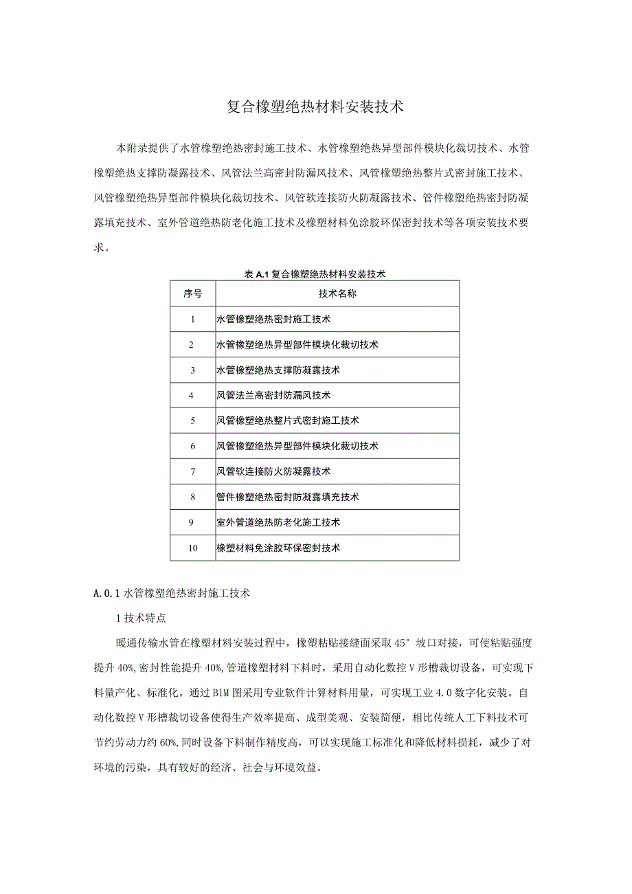 制冷空调工程复合橡塑绝热材料安装技术.docx_第1页