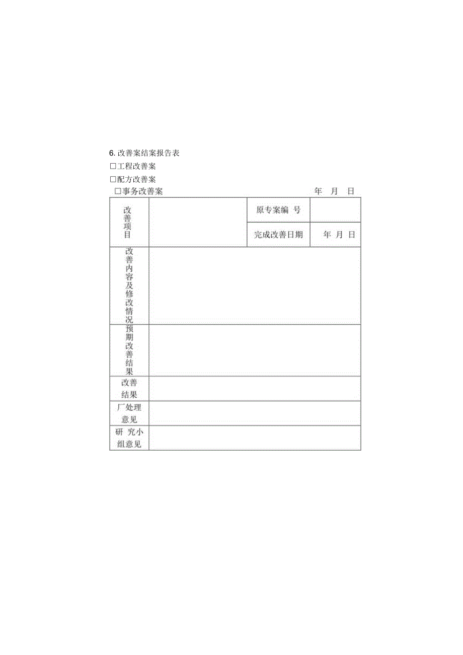 改善案结案报告表样本.docx_第1页