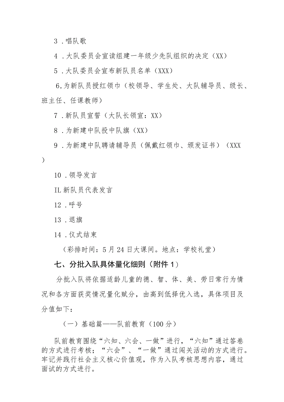 小学新少先队员入队仪式活动方案.docx_第3页