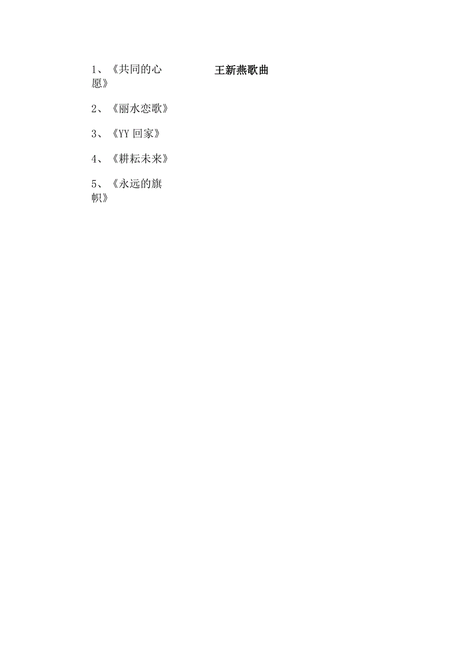 王新燕歌曲.docx_第1页