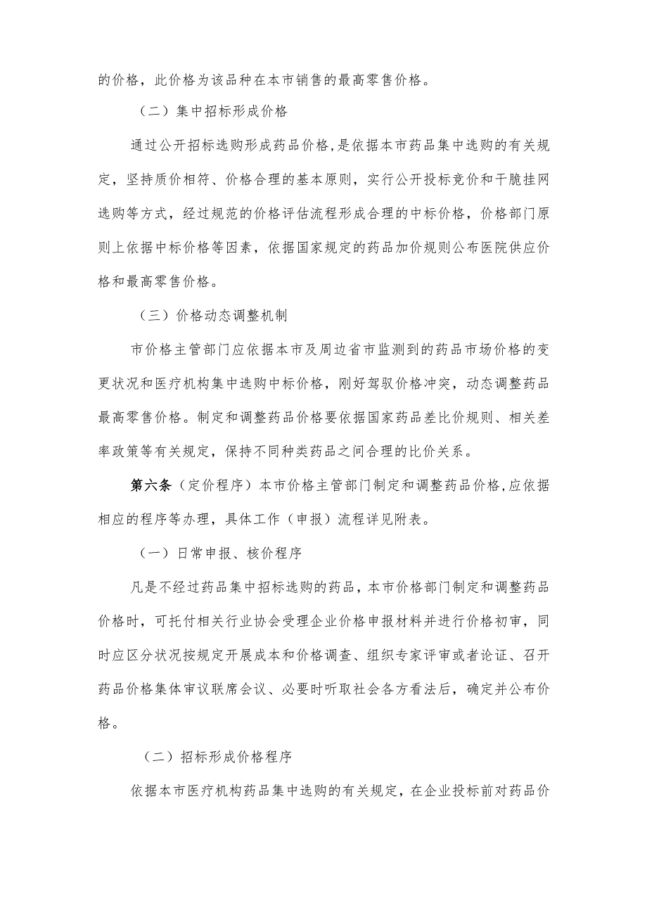 上海市药品价格管理办法(试行).docx_第3页