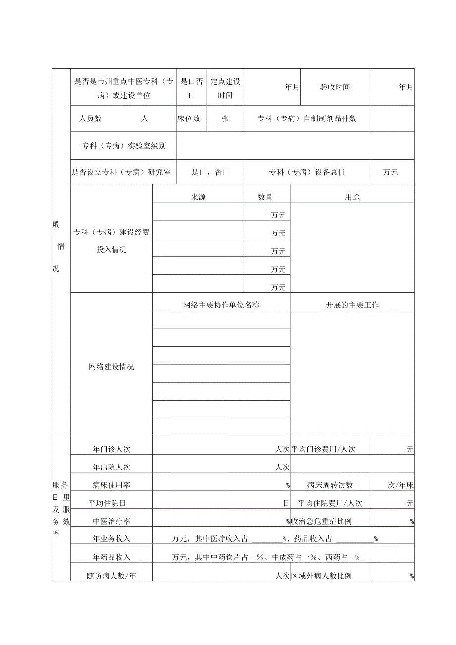 序号湖南省重点中医专科建设项目申请表.docx_第3页