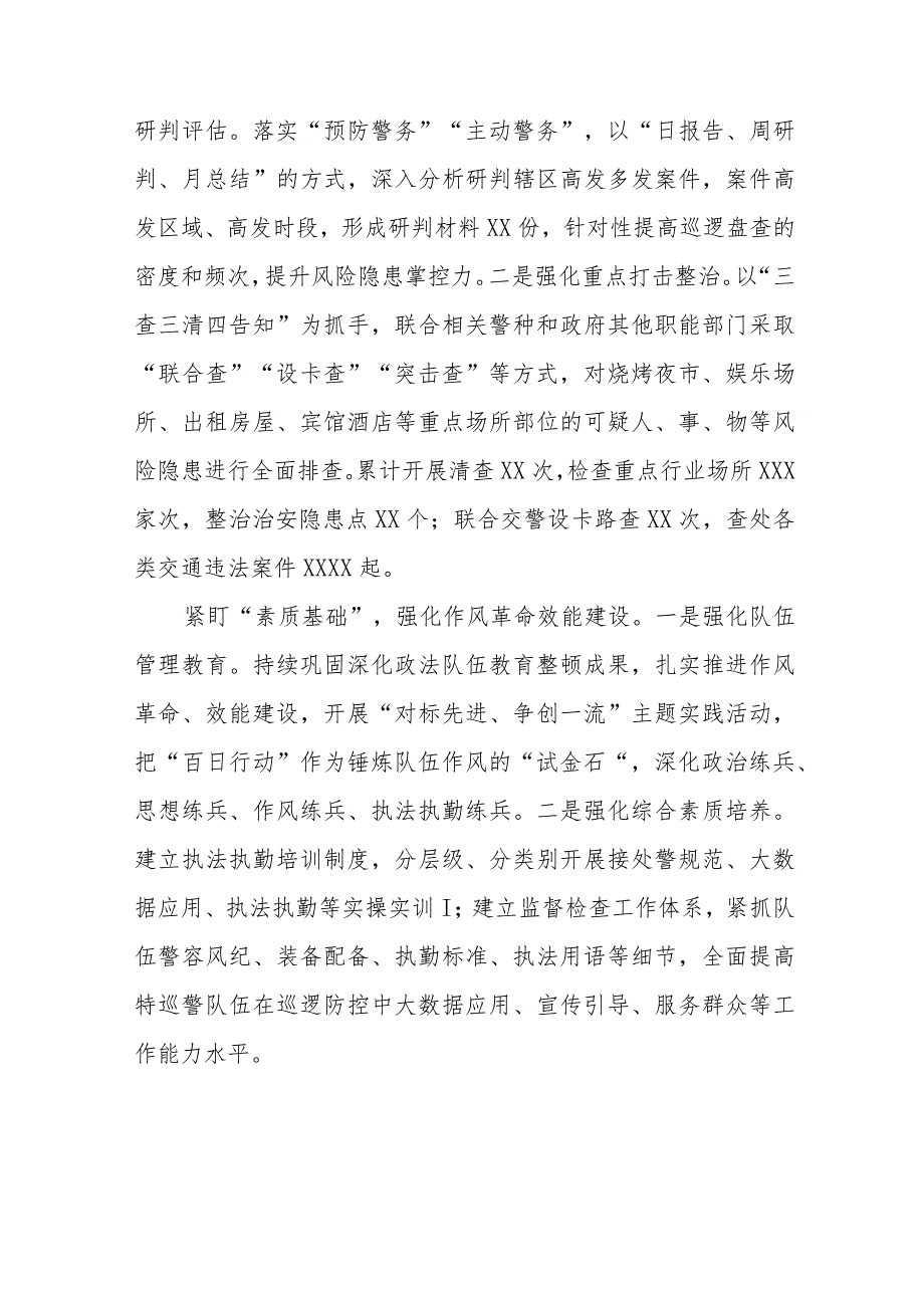 公安推进夏季治安打击整治“百日行动”总结十篇.docx_第3页