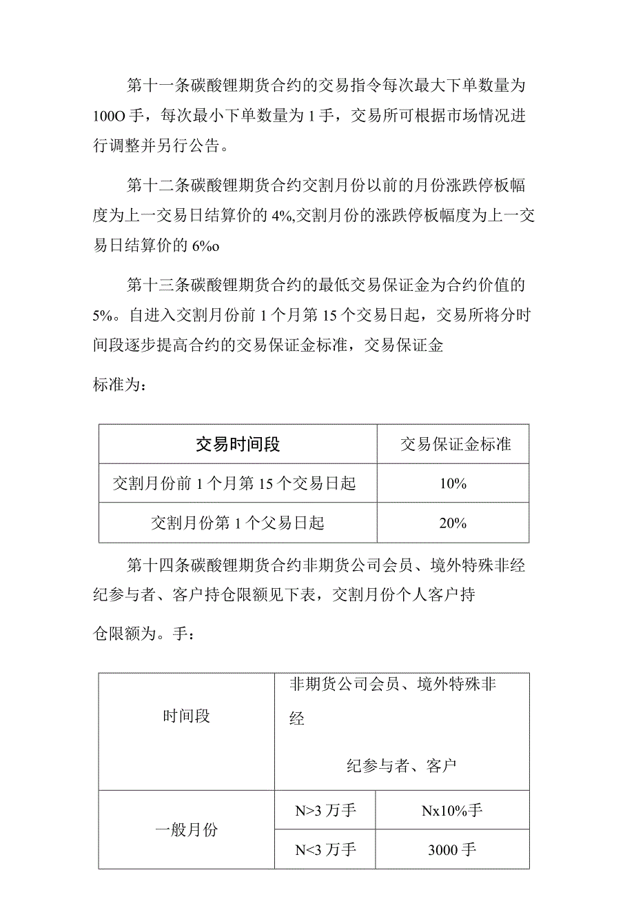 广州期货交易所碳酸锂期货、期权业务细则.docx_第3页