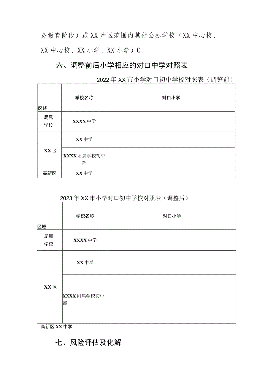 2023年XX片区教育布局优化调整实施方案.docx_第3页