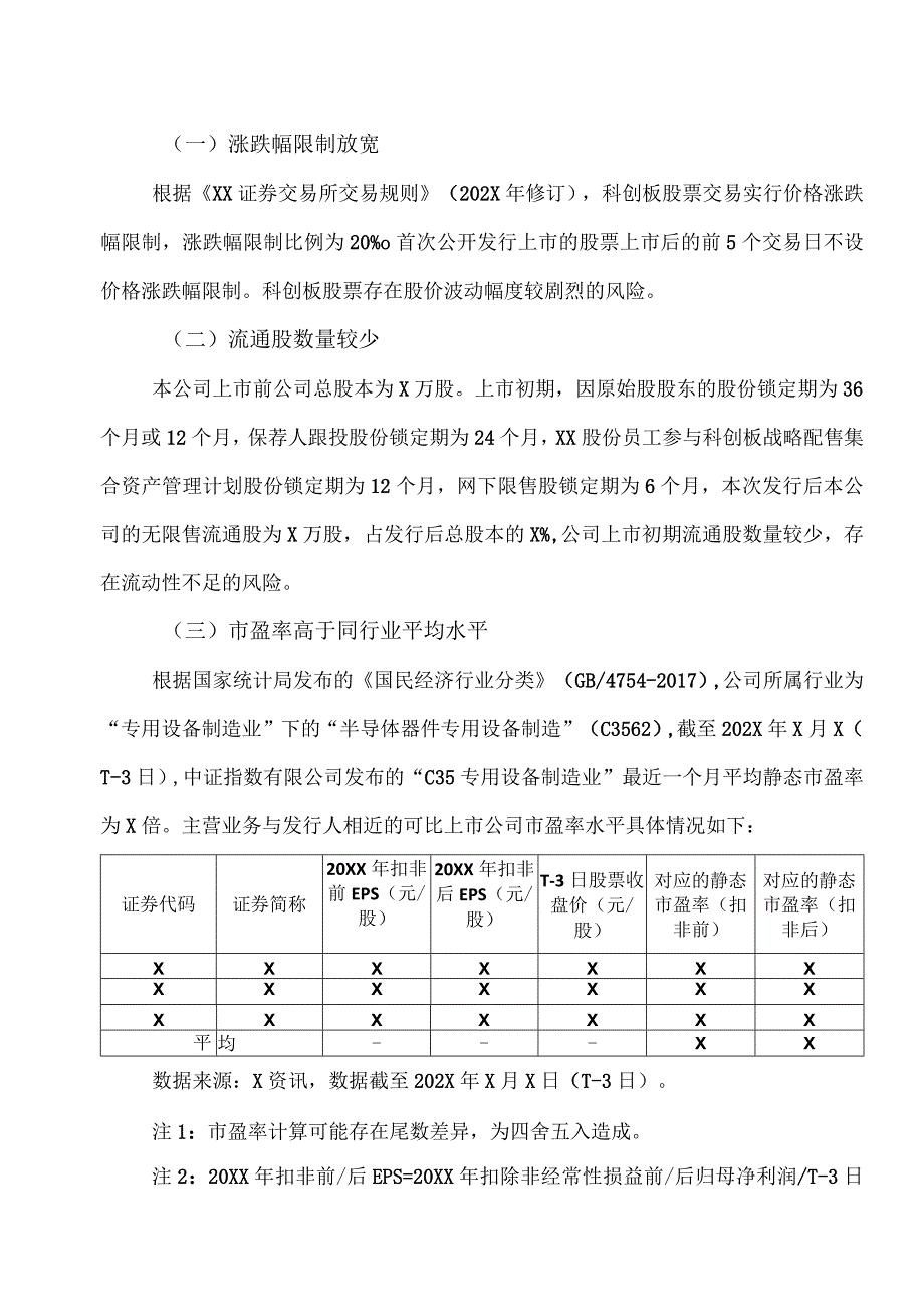 XX装备股份有限公司首次公开发行股票科创板上市公告书提示性公告.docx_第2页