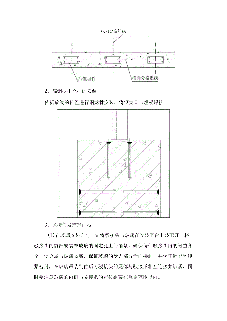 玻璃栏板施工方案及工艺.docx_第2页