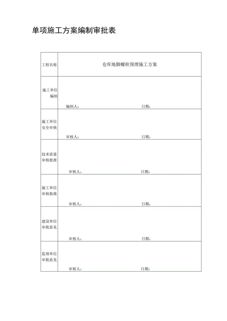 柱脚螺栓预埋施工方案完整.docx_第2页