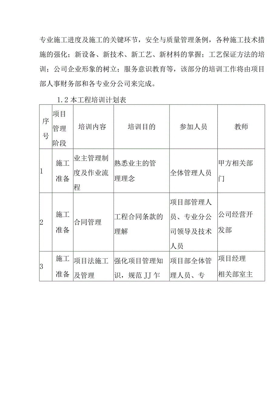 火力发电厂660MW机组新建工程主体工程施工质量环境职业健康安全技术培训计划方案.docx_第2页