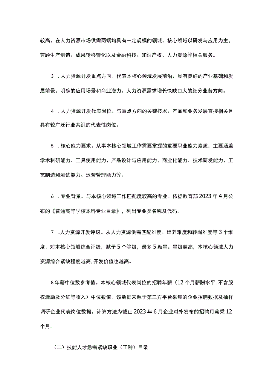 国家服务业扩大开放综合示范区和中国（北京）自由贸易试验区建设人力资源开发目录（2023年版）.docx_第2页