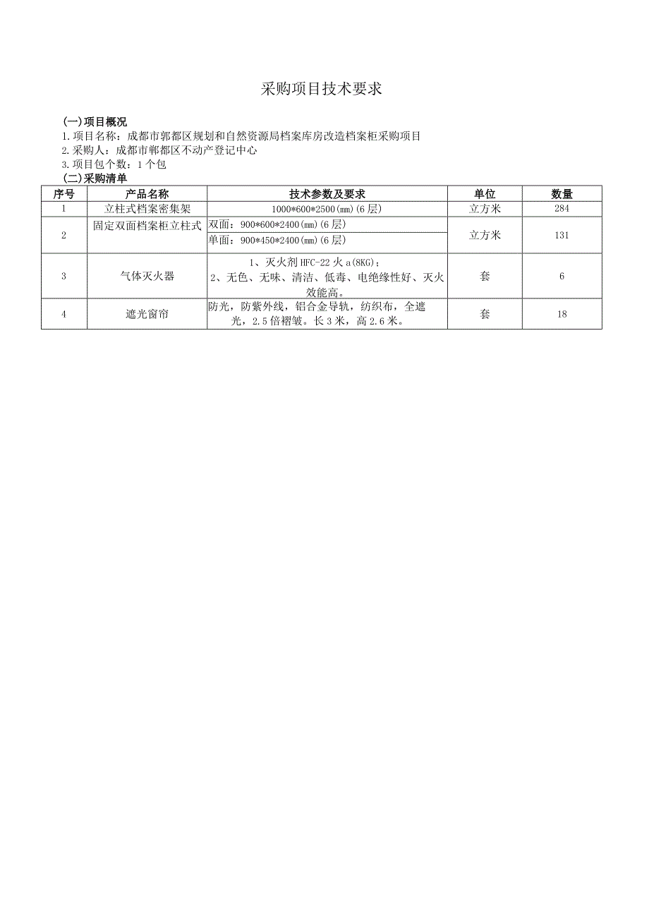 采购项目技术要求.docx_第1页