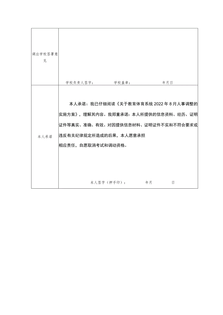 陇川县教育体育系统考调教师申请表.docx_第3页