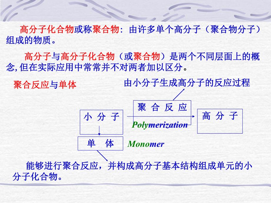 高分子或称聚合物分子或大分子.ppt_第3页