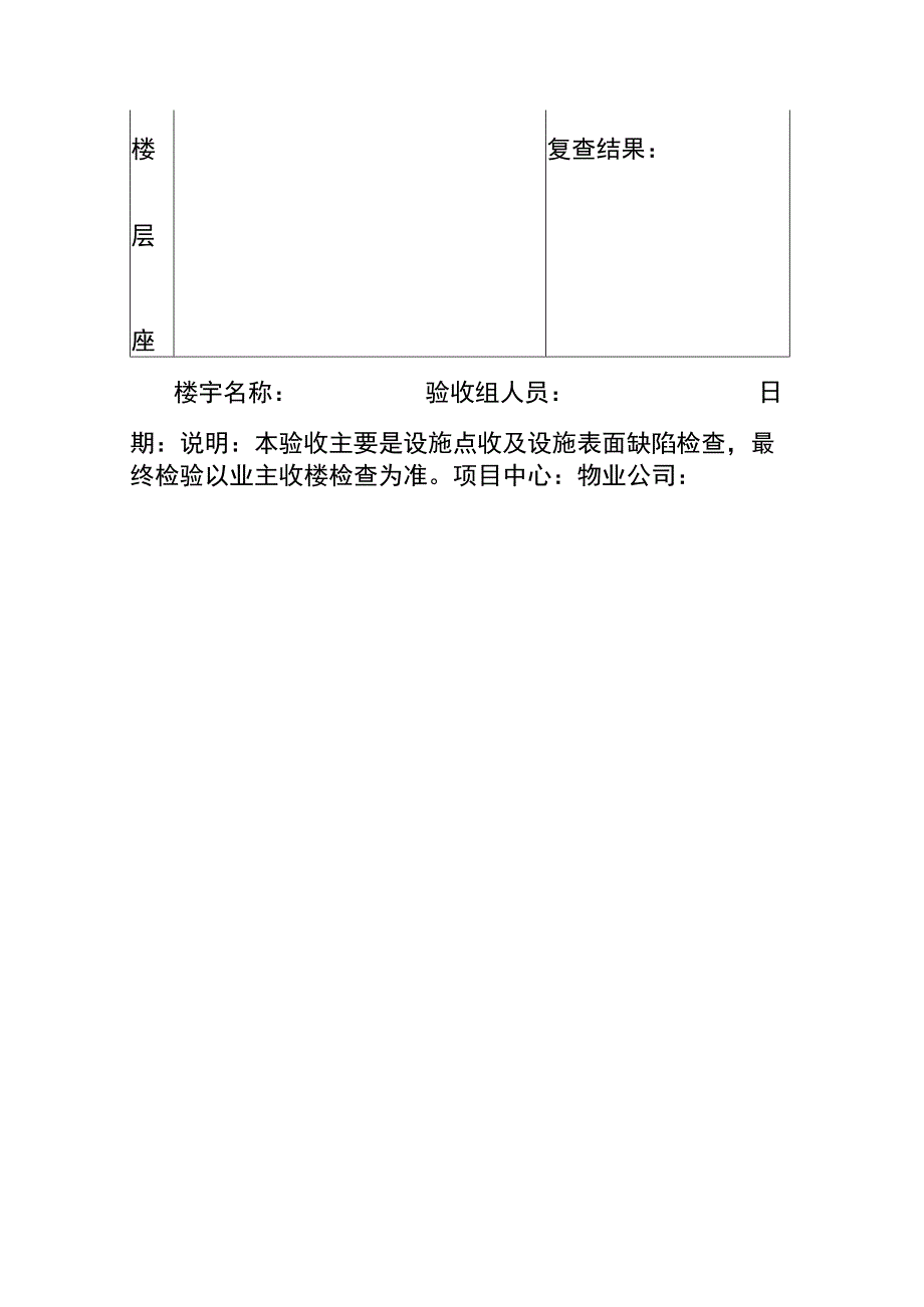 楼宇给排水接管验收记录表模板.docx_第3页