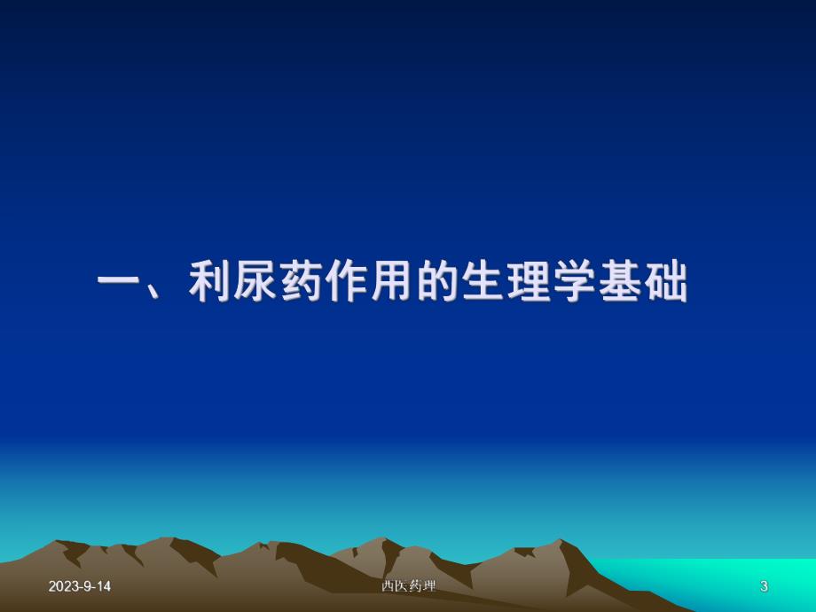 西医药理学第二十章利尿药和脱水药.ppt_第3页