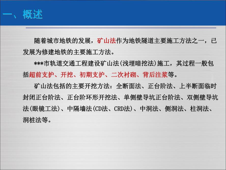 轨道交通矿山法施工技术及安全风险特点.ppt_第3页