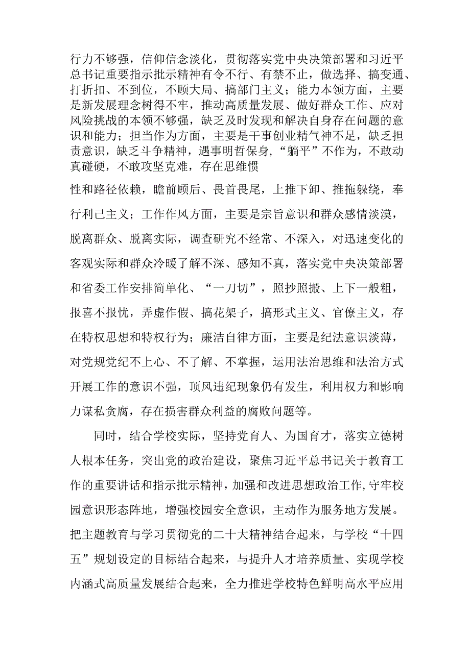 精编2023年乡镇第二批思想主题教育实施策划方案 汇编2份.docx_第3页