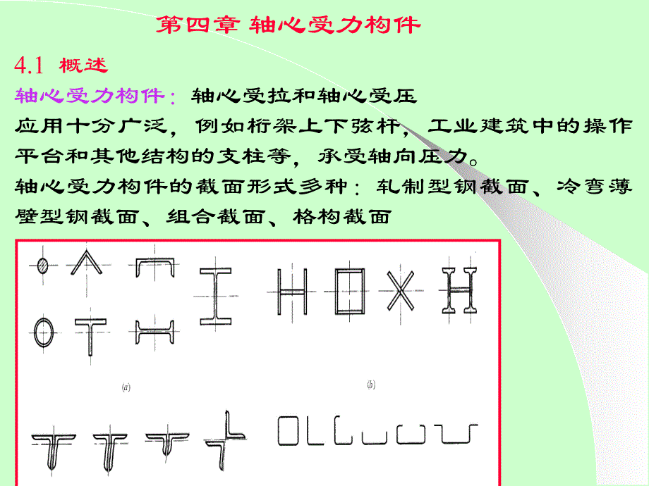 钢结构设计原理4轴心受力构件.ppt_第1页