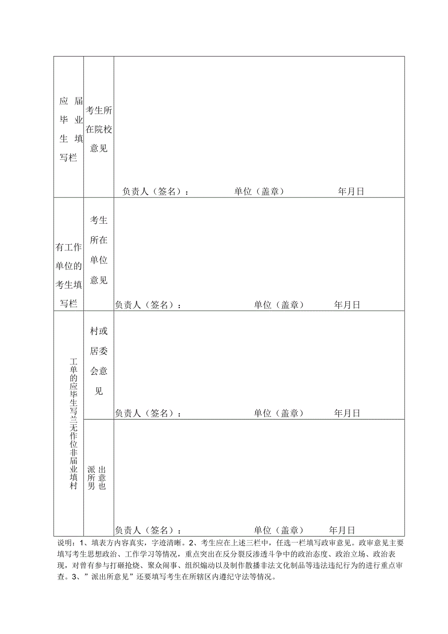 青海省事业单位公开招聘工作人员政审表.docx_第2页