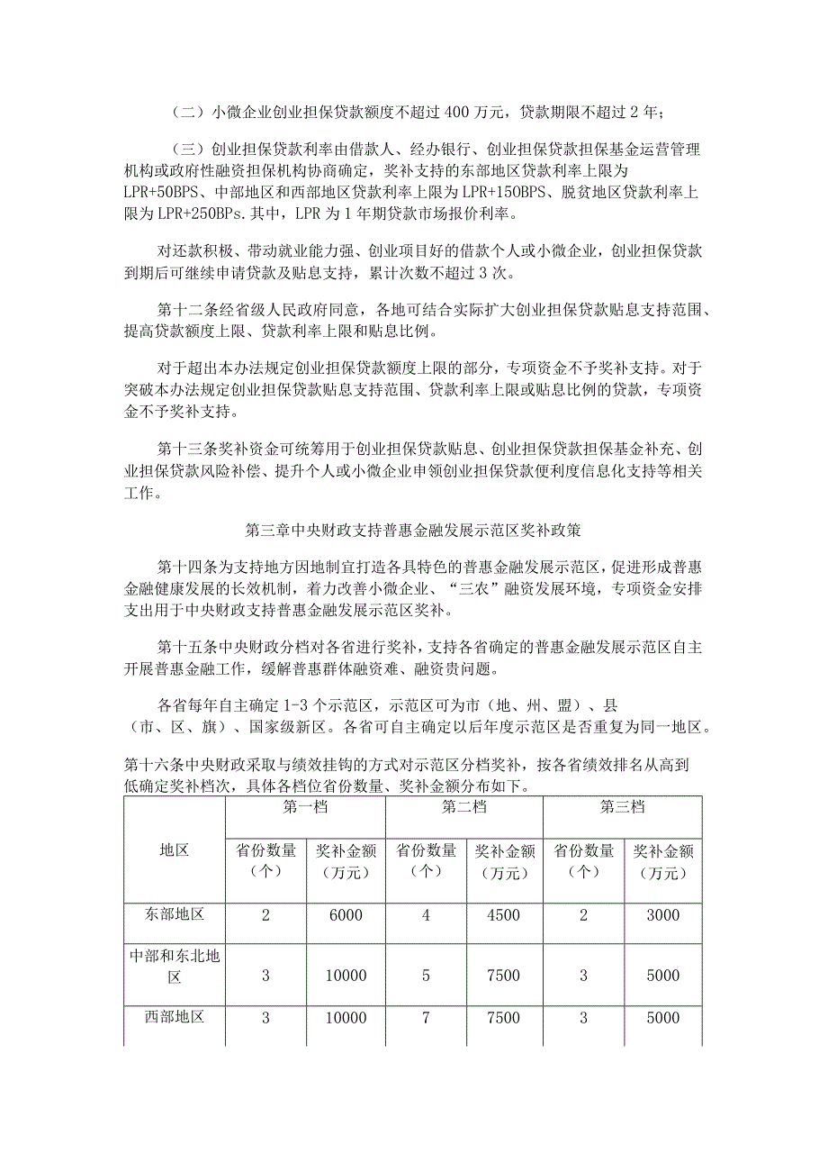 普惠金融发展专项资金管理办法.docx_第3页