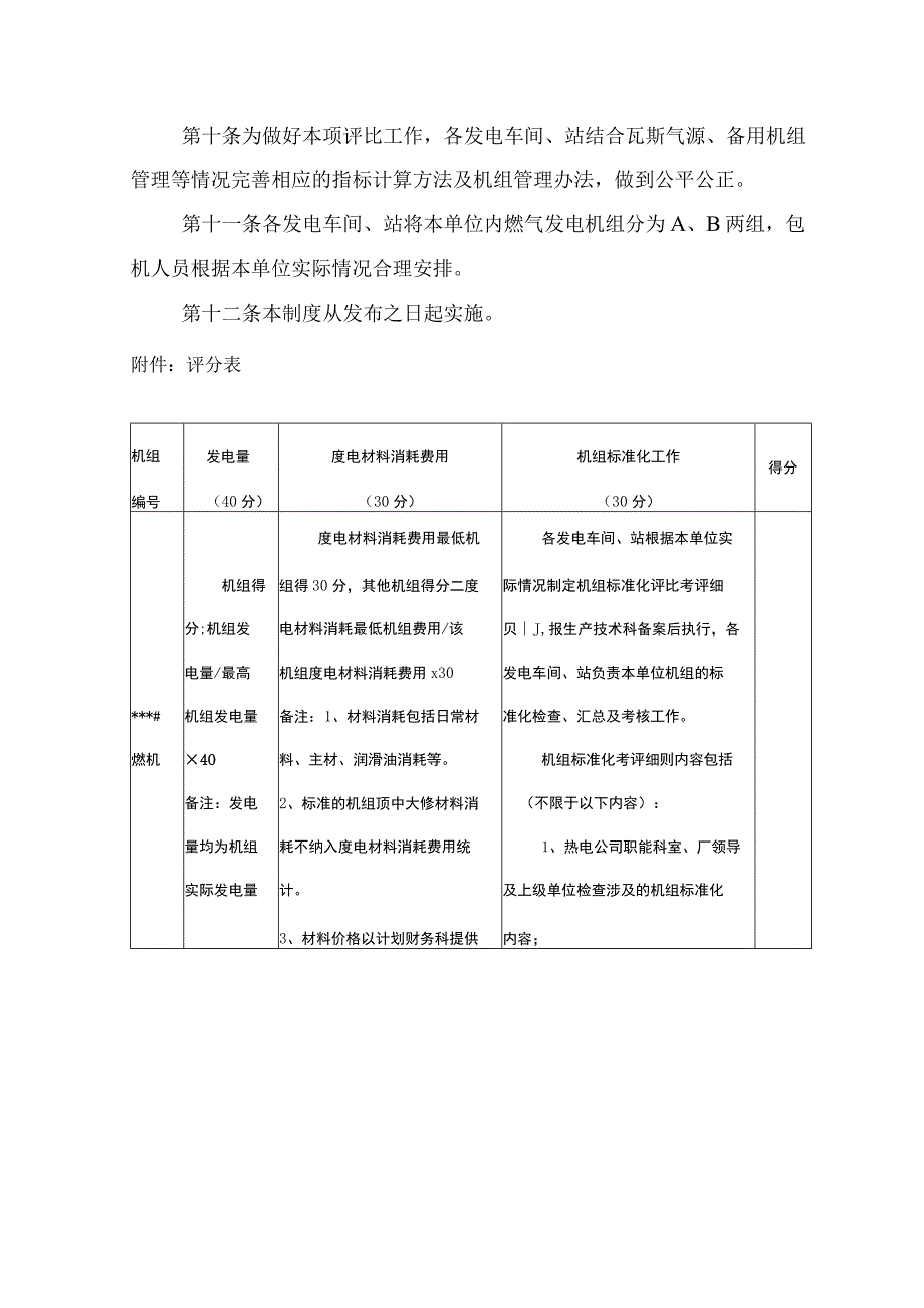 燃气内燃发电机组包机竞赛管理办法（试行）.docx_第2页